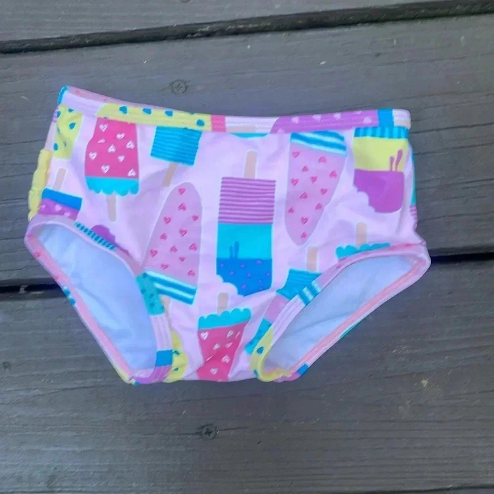 Ruffle Butts popsicle ruffled swim bottom size 18-24 mo